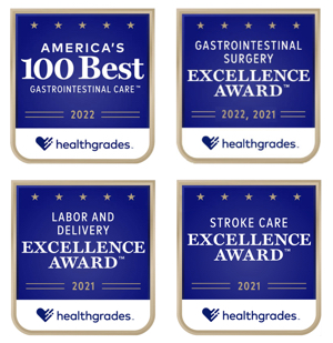 HealthGrades Recognizes Several TBHC Services