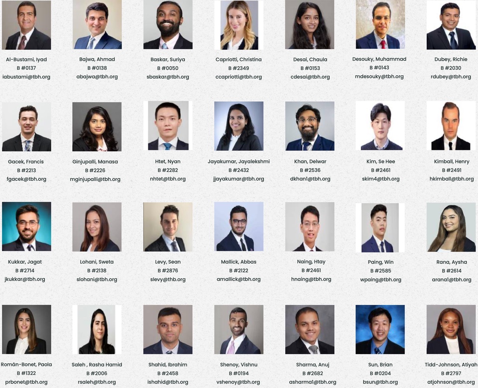 Internal Medicine PGY-3 Residents
