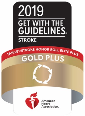 The Brooklyn Hospital Center receives Get With The Guidelines Target: Stroke Honor Roll Elite Plus Gold Plus Quality Achievement Award